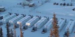 Tesla batteries, photo courtesy Homer Electric Tesla batteries, photo courtesy Homer Electric
