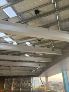 AGU&rsquo;s PV array at its Washington headquarters.