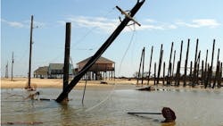 Climate disasters have disrupted the electric grid over the last decade, highlighting the vulnerability and brittleness of the system. Credit: Shutterstock.com Climate disasters have disrupted the electric grid over the last decade, highlighting the vulnerability and brittleness of the system. Credit: Shutterstock.com