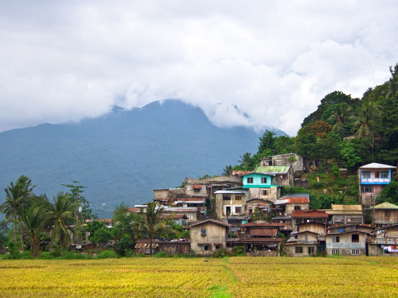 Philippine hillside village. Photo by Daniel Zuckerkandel/Shutterstock.com