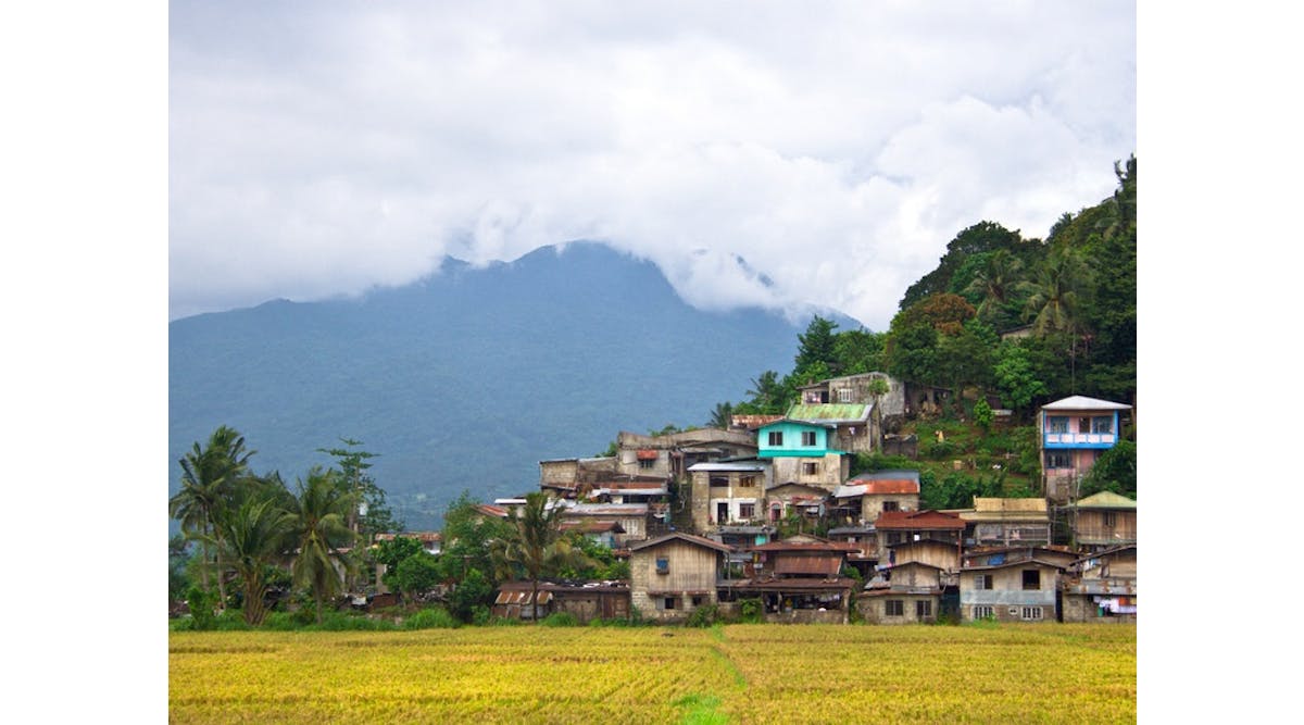 Philippine hillside village. Photo by Daniel Zuckerkandel/Shutterstock.com