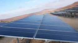 Agromin-La-Bonita-solar-PV-modules. Photo courtesy of Caterpillar
