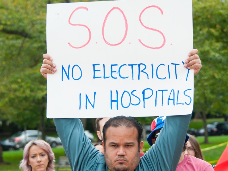 The Unite for Puerto Rico Washington Rally in Washington DC. By Rena Schild/Shutterstock.com