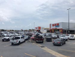 Grocery store unaffected by a surrounding power outage thanks to its microgrid. Photo courtesy of Enchanted Rock Grocery store unaffected by a surrounding power outage thanks to its microgrid. Photo courtesy of Enchanted Rock