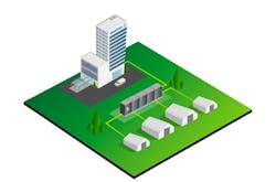 Bloom Energy is rapidly deploying fuel cell based microgrids to power existing and temporary hospitals while they care for COVID-19 patients. (Image Courtesy of Bloom Energy)