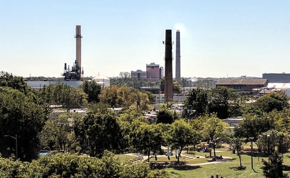 CCMUA building, Covanta in background, photo courtesy CCMUA.