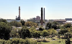 CCMUA building, Covanta in background, photo courtesy CCMUA. CCMUA building, Covanta in background, photo courtesy CCMUA.