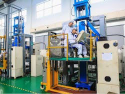 An engineer in Jiangxi, China, produces monocrystalline silicon for photovoltaic products. Courtesy of humphery/Shutterestock.com An engineer in Jiangxi, China, produces monocrystalline silicon for photovoltaic products. Courtesy of humphery/Shutterestock.com