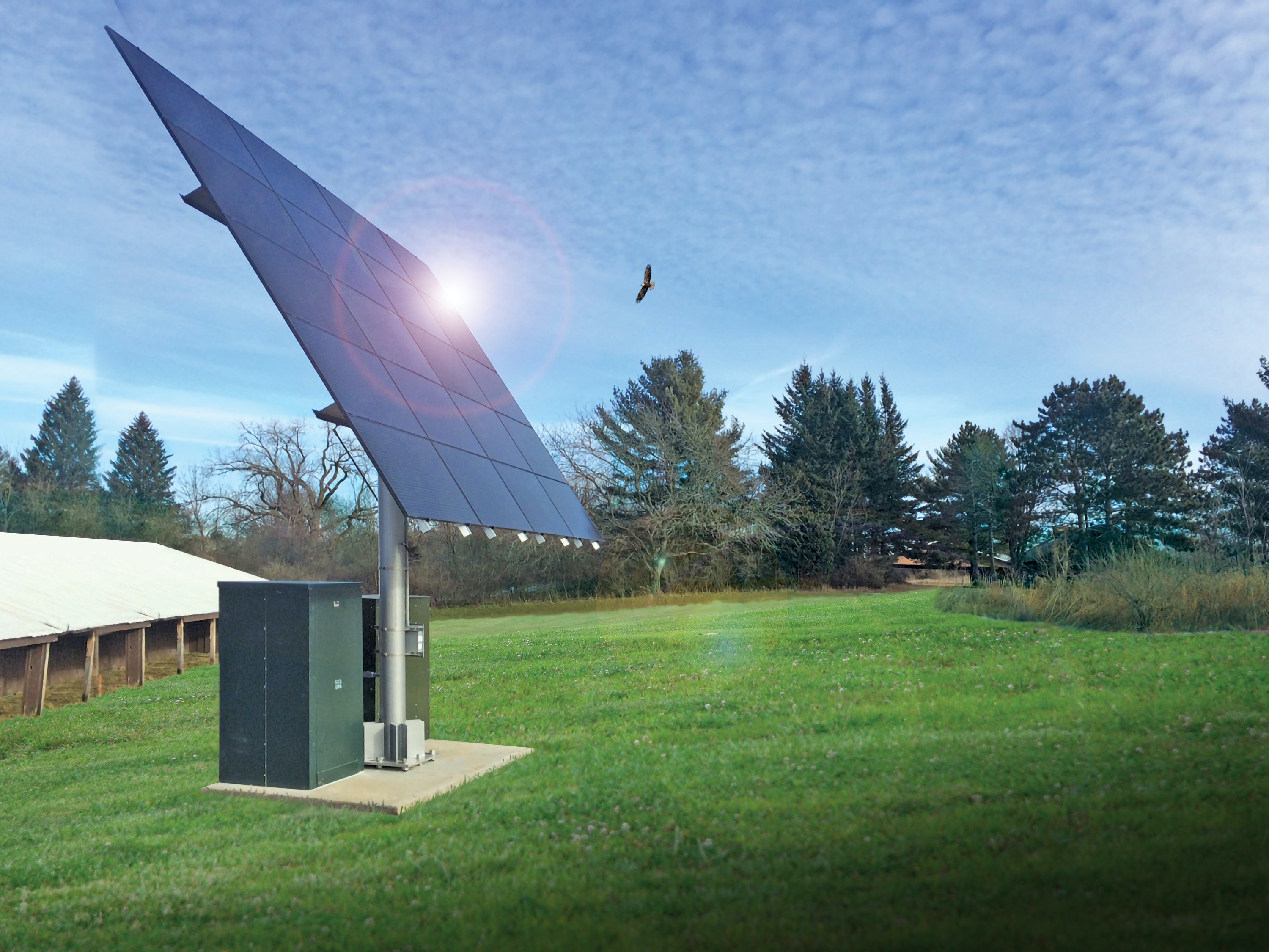 Alliant Energy Sauk City Microgrid Project. Photo courtesy of Alliant