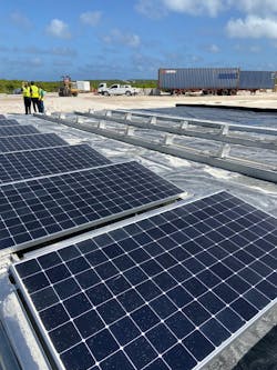 RMI solar installation in The Bahamas, photo courtesy RMI RMI solar installation in The Bahamas, photo courtesy RMI