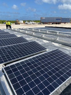 RMI solar installation in The Bahamas, photo courtesy RMI