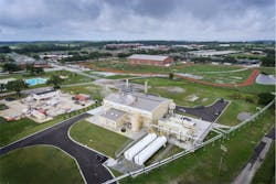 The military microgrid on Parris Island, one of several developed at military installations. Photo courtesy of project developer, Ameresco