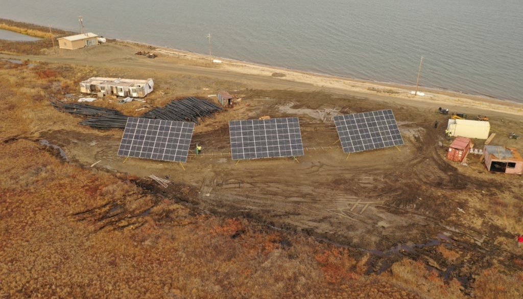 Deerling, Alaska microgrid. Courtesy of BoxPower