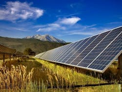 Solar power plant at Holy Cross Energy, Colorado. (Photo: Siemens.) Solar power plant at Holy Cross Energy, Colorado. (Photo: Siemens.)