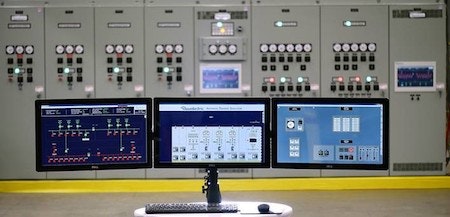 A new Russelectric&rsquo;s switchgear simulator designed to train personnel on automatic and manual operation of its switchgear. (Photo: Russelectric)