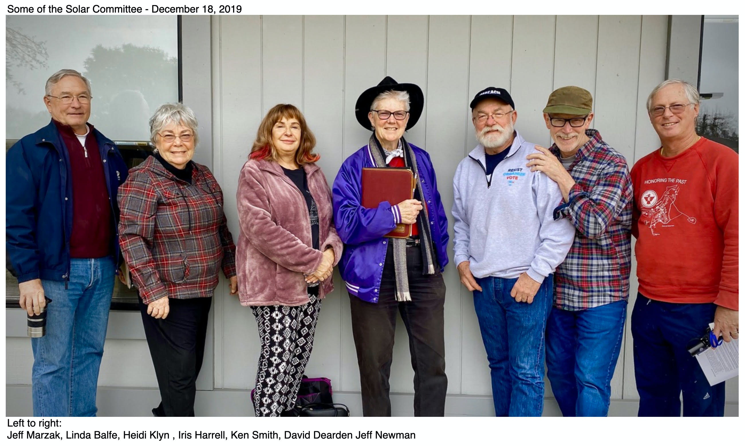 Oakmont Solar Committee, courtesy Ken Smith