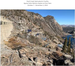 Rush Creek Hydroelectric Facility, Courtesy SCE Rush Creek Hydroelectric Facility, Courtesy SCE