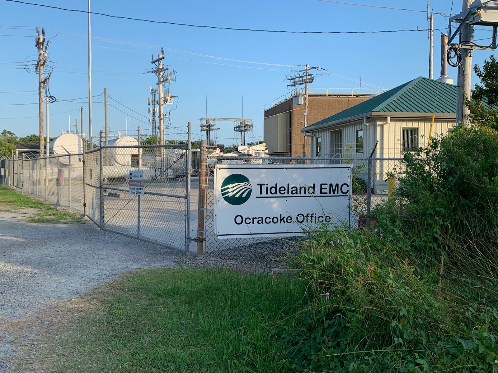 TEMC, Ocracoke&rsquo;s electric cooperative. Photo by Elisa Wood