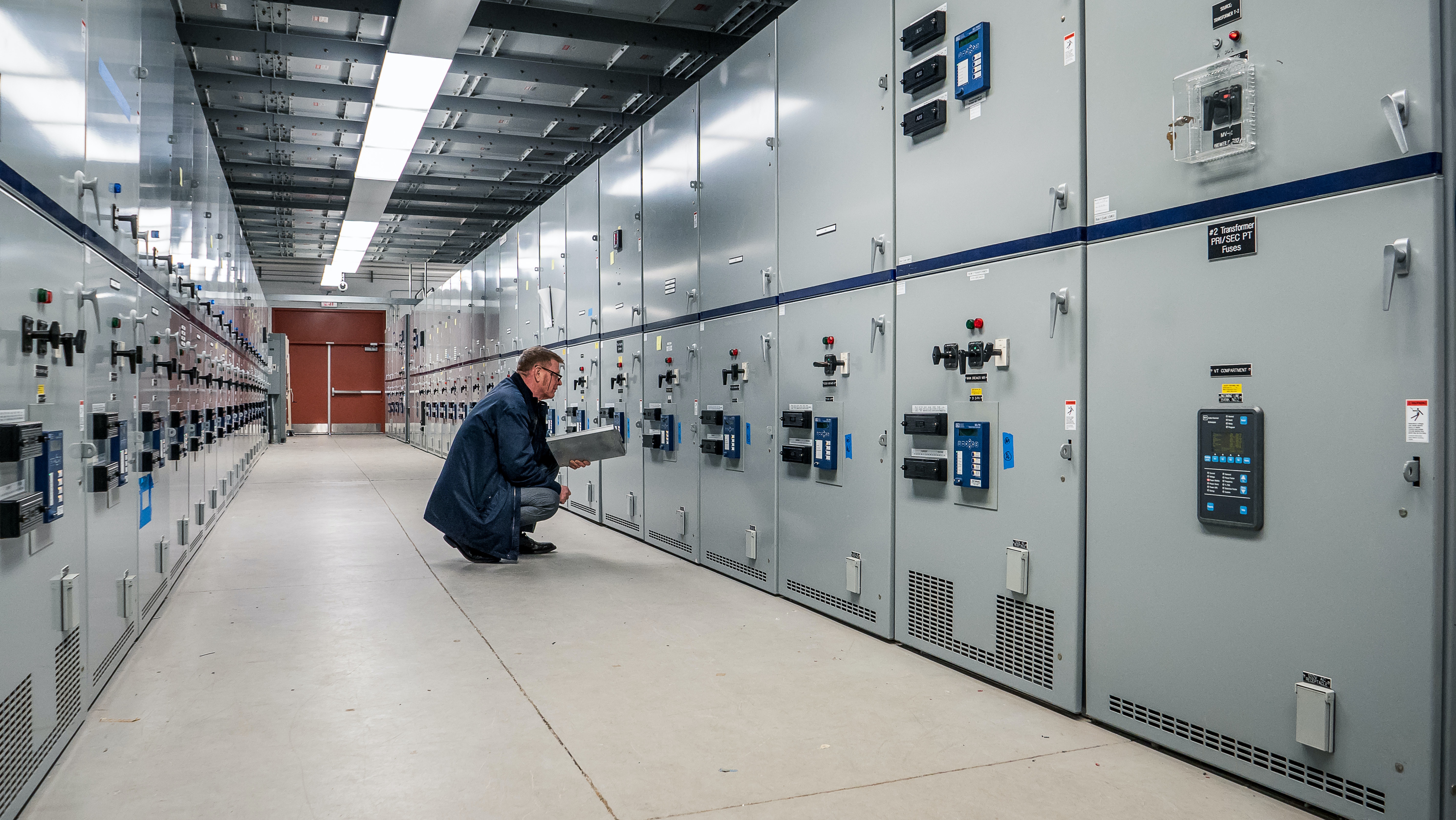 MSU CHP microgrid. Photo courtesy Mike Peters, MSU