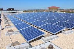 Solar Panels at UTSA, Courtesy UTSA