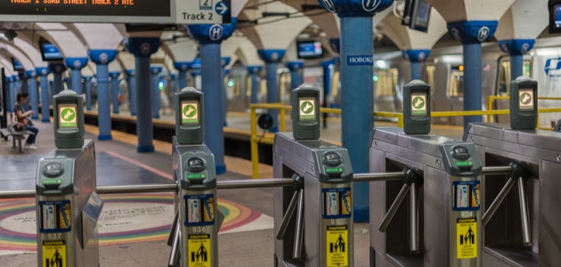 New Jersey mass transit facility in Hoboken. By Joe Benning/Shutterstock.com