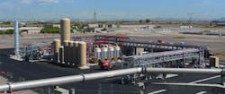 New renewable natural ga plant in Phoenix. Courtesy of Ameresco New renewable natural ga plant in Phoenix. Courtesy of Ameresco
