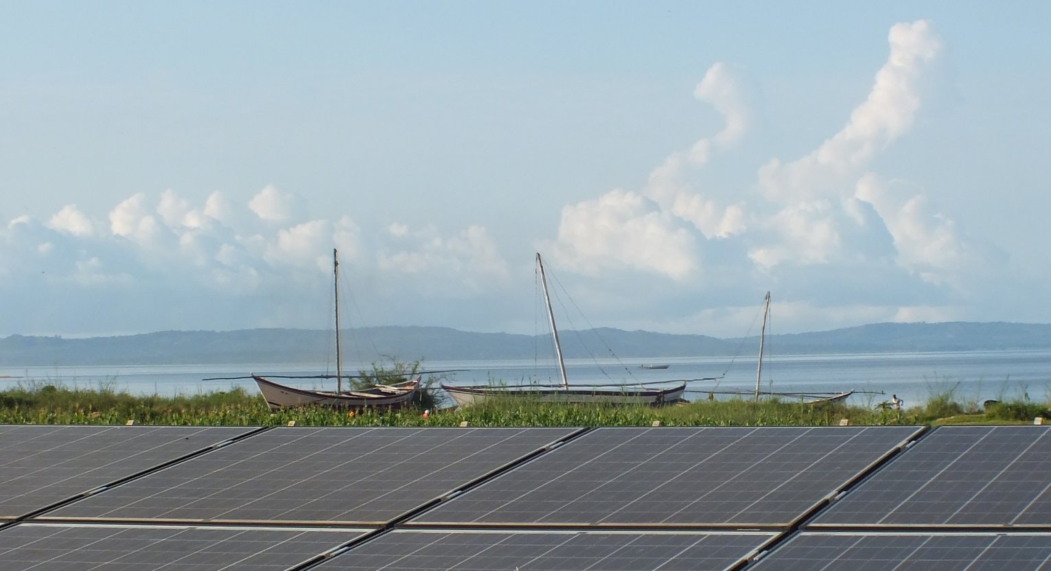 JUMEME solar minigrid project in Lake Victoria, Tanzania. Courtesy of RP Global