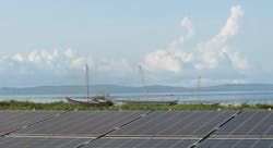JUMEME solar minigrid project in Lake Victoria, Tanzania. Courtesy of RP Global