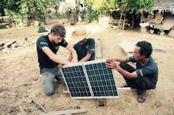 Photo provided by Okra Solar, NRG Solutions Cambodia Photo provided by Okra Solar, NRG Solutions Cambodia