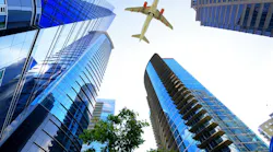 Plane flying over Atlanta, Georgia. Photo by By cate_89/Shutterstock.com