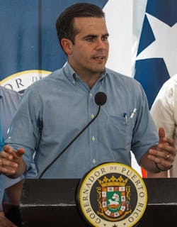 Puerto Rico Gov. Ricardo Rossello, Courtesy of FEMA, By Photo by Eduardo Martinez Puerto Rico Gov. Ricardo Rossello, Courtesy of FEMA, By Photo by Eduardo Martinez