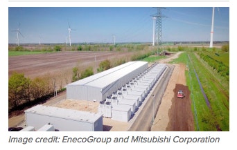 NEC largest battery system in Europe