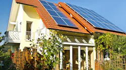 house with solar