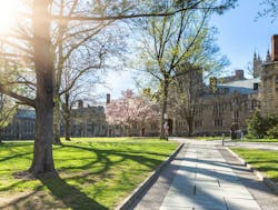 Princeton University, one of a growing number of college campuses that operate with microgrids. By ssgu/Shuttersstock.com