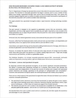 How Specialized Microgrids can Rapidly Enable a Low Carbon Electricity Network. Download it now. How Specialized Microgrids can Rapidly Enable a Low Carbon Electricity Network. Download it now.