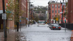 Superstorm Sandy flooded Hoboken, NJ. streets. Photo by Brian Derr/Shutterstock.com