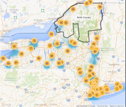 NY Prize Map of Winners NY Prize Map of Winners