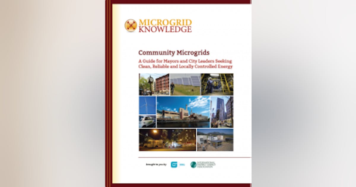 What are Advanced Microgrids? A Primer for Communities Considering ...