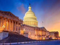 The United States Capitol building with the dome lit up at night. by f11photo/Shutterstock.com The United States Capitol building with the dome lit up at night. by f11photo/Shutterstock.com
