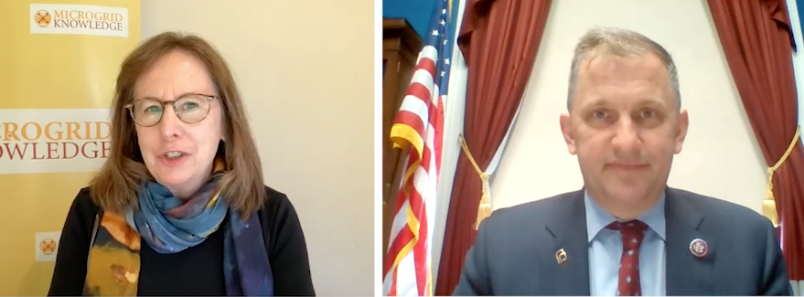 Elisa Wood interviews Congressman Sean Casten: Microgrid 2022