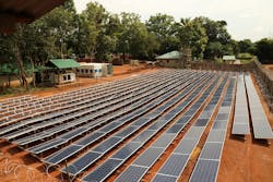 Solar powered microgrids continue to expand in Africa. Provided by Sebastian Noethlichs/Shutterstock.com Solar powered microgrids continue to expand in Africa. Provided by Sebastian Noethlichs/Shutterstock.com