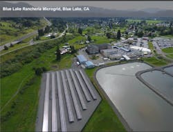Blue Lake Rancheria in Humboldt County, California, was a 2019 winner of a Greater Good Award. Courtesy of Siemens