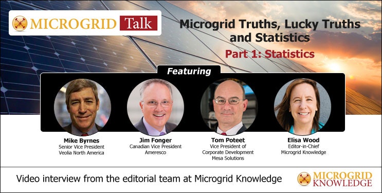 Microgrid Talk: Energy experts describe the one statistic microgrid customers need to understand