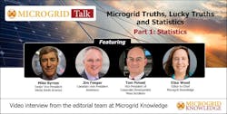 Microgrid Talk: Energy experts describe the one statistic microgrid customers need to understand