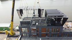 PowerNest installation. Photo courtesy of IBIS PowerNest installation. Photo courtesy of IBIS