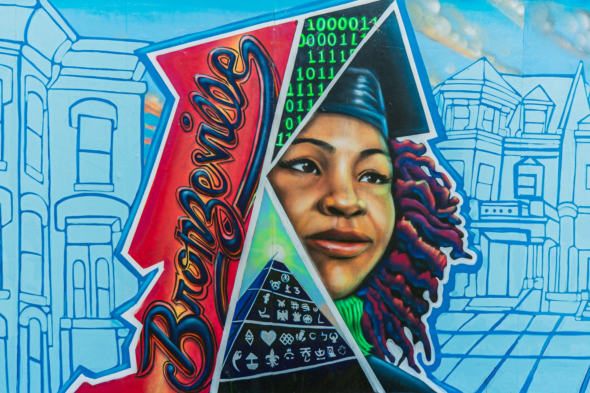 &ldquo;Bronzeville Renaissance&rdquo; wall mural, courtesy ComEd