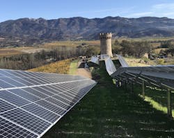 Castello di Amorosa winery. Photo courtesy of 127 Energy Castello di Amorosa winery. Photo courtesy of 127 Energy