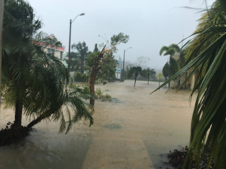 Flooding Caused by Hurricane Maria in San Juan, Photo Courtesy Javier Rua-Jovet, SESA