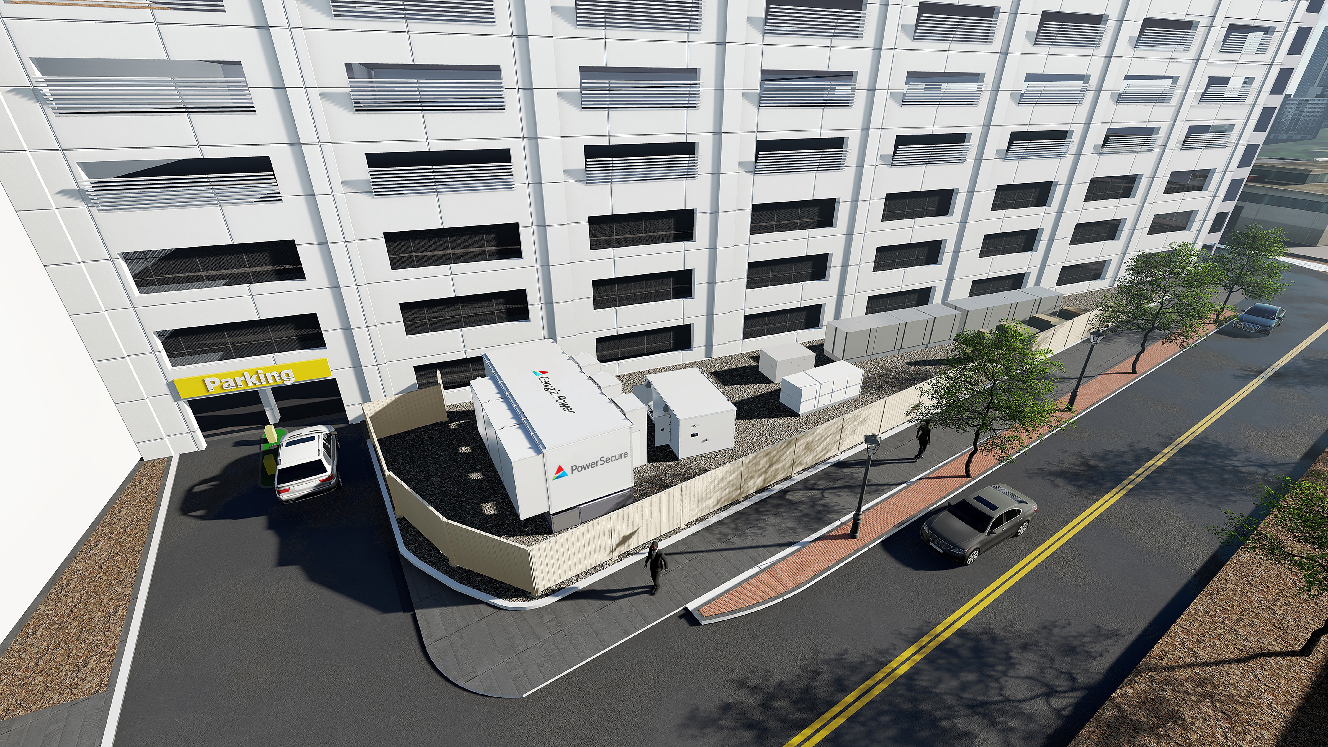 Georgia Tech street view, courtesy PowerSecure