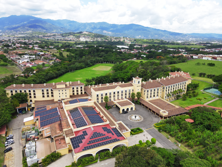Marriott Hacienda Bel&eacute;n Iin Costa Rica installs microgrid. Courtesy of Heila Technologies